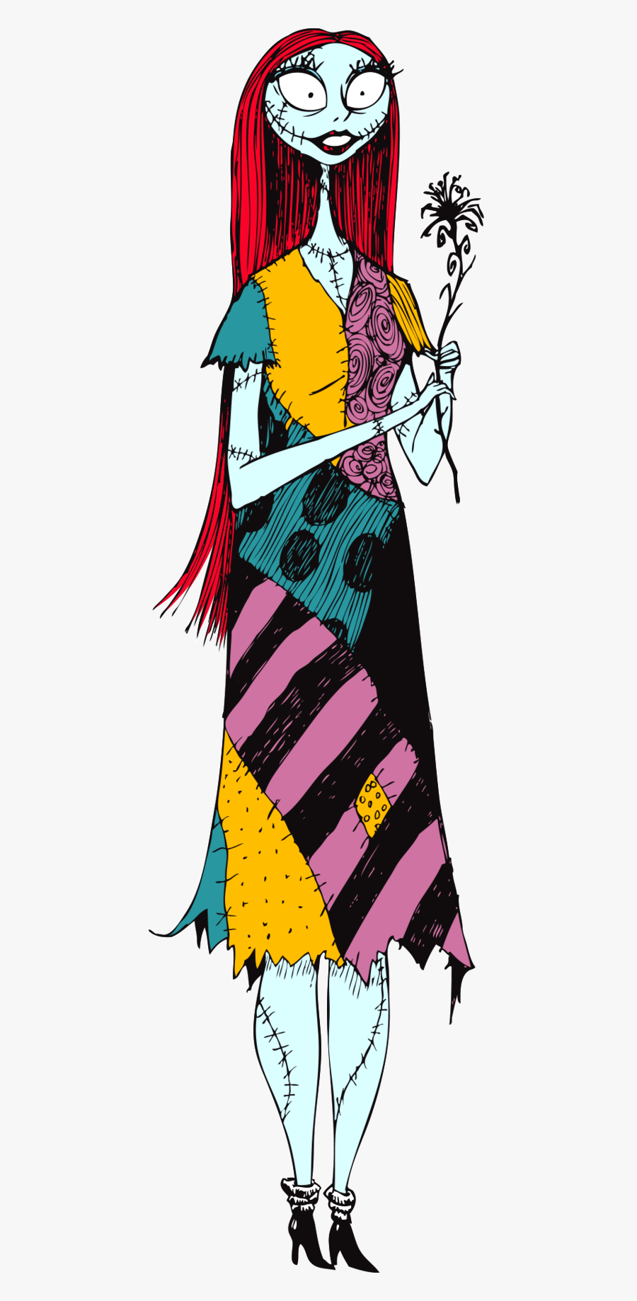 Nightmare Before Christmas Sally Christmas Decore - Sally From Nightmare Before Christmas Clipart, Transparent Clipart
