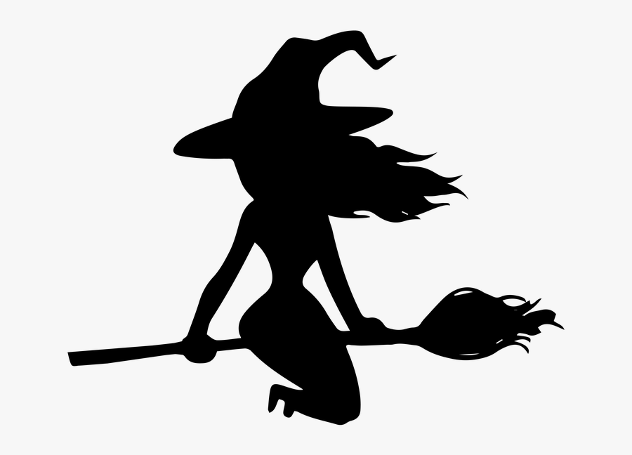 Portable Network Graphics Clip Art Silhouette Witchcraft - Transparent Background Witch Clipart Png, Transparent Clipart