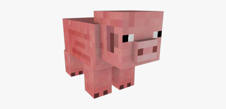 Minecraft Clipart Pig, Transparent Clipart