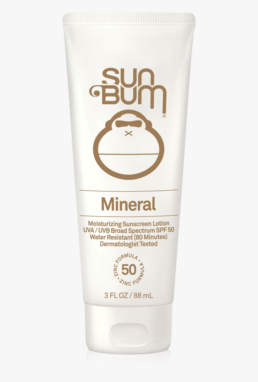 Mineral Sunscreen Lotion Spf - Sun Bum Mineral Sunscreen, Transparent Clipart