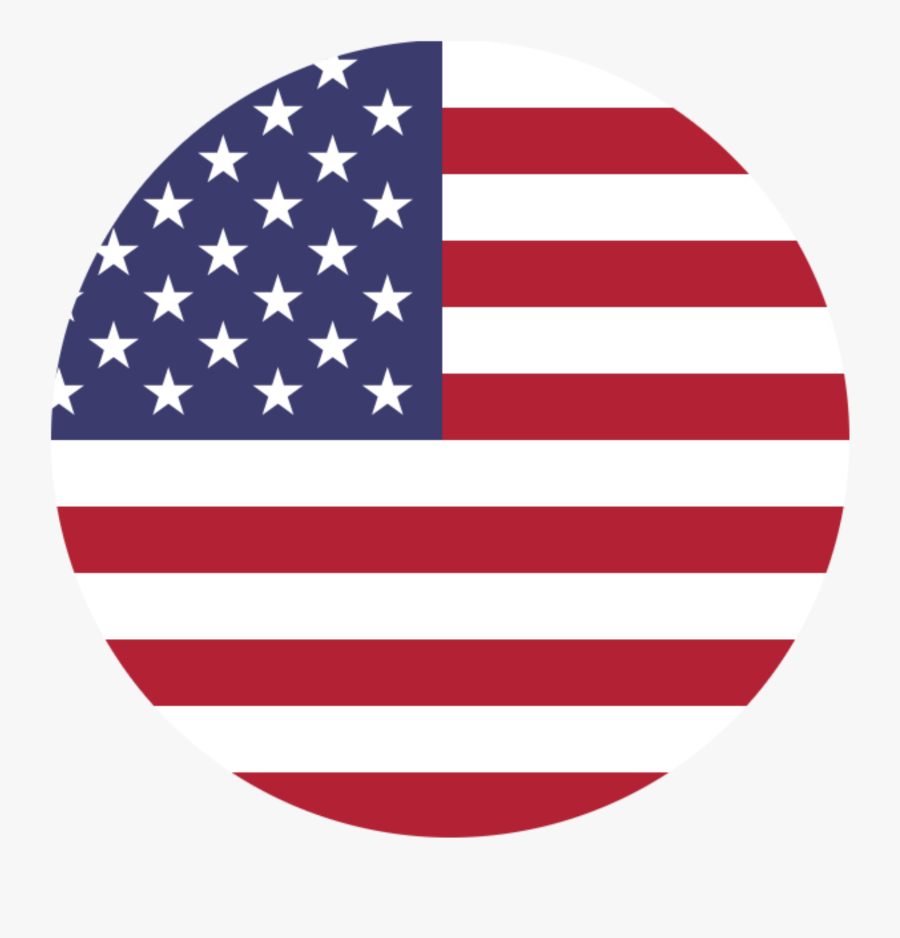 Flag Usa Clip Arts - United States Flag Button, Transparent Clipart