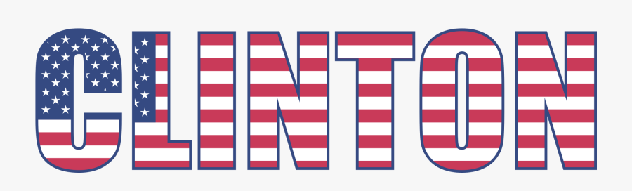 Clinton Hillary Bill Chelsea - Trump Red White Blue, Transparent Clipart