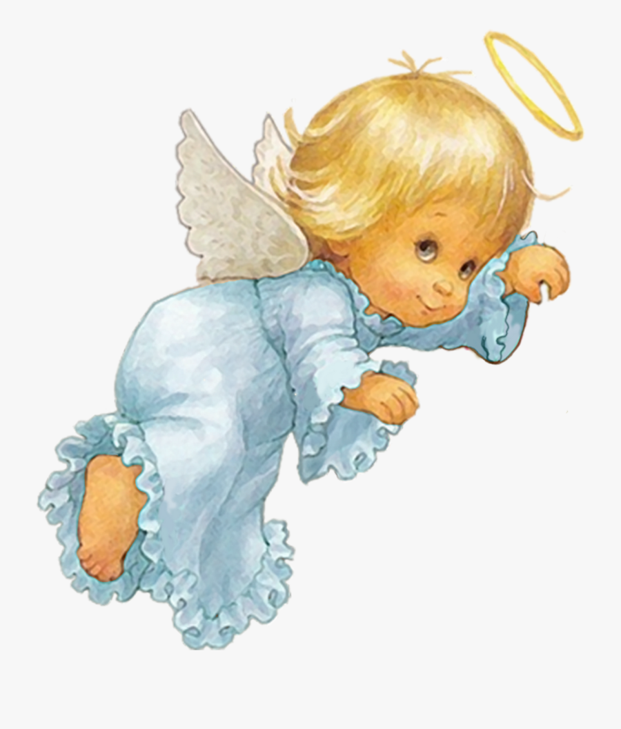 Nativity Clipart Group Angels - Angel Bebe Png, Transparent Clipart
