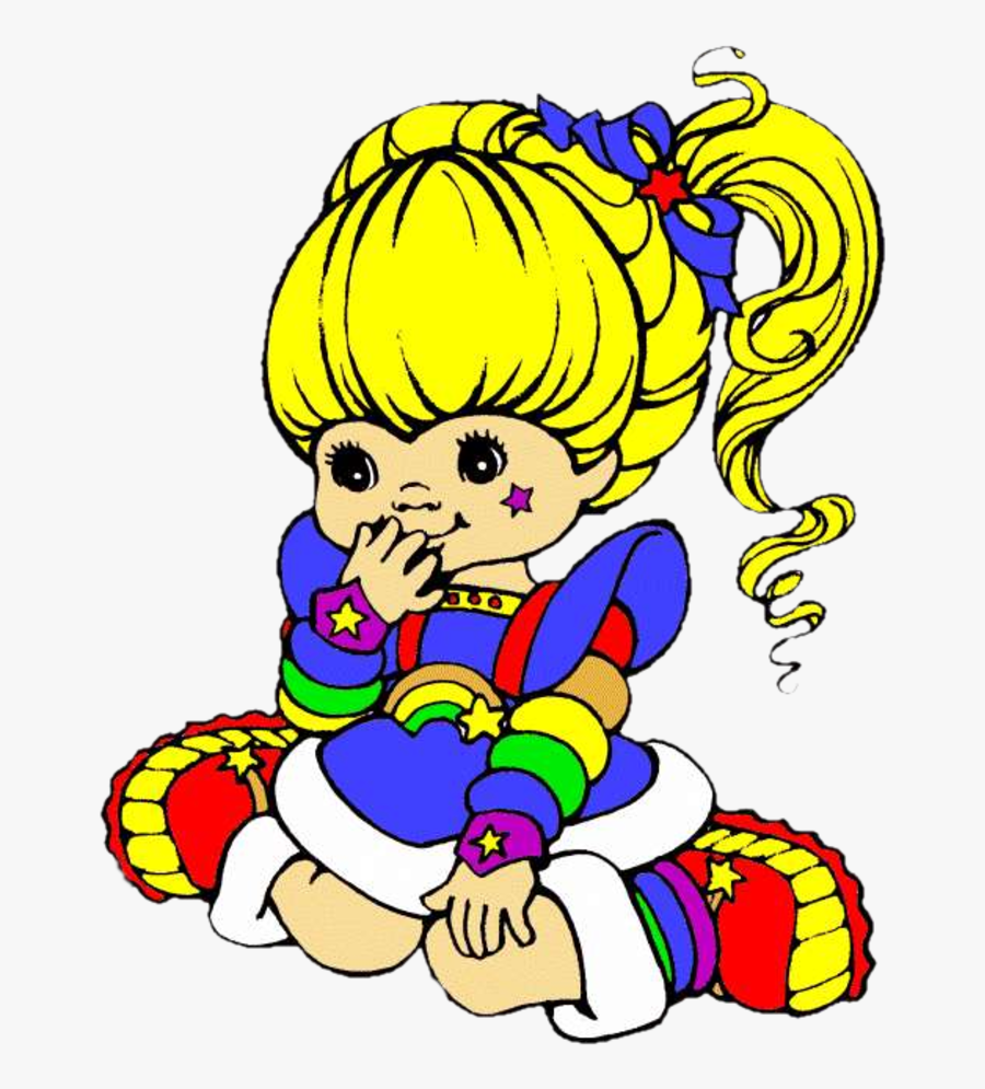 Rainbow Brite Clipart , Png Download - Rainbow Brite Black And White, Transparent Clipart