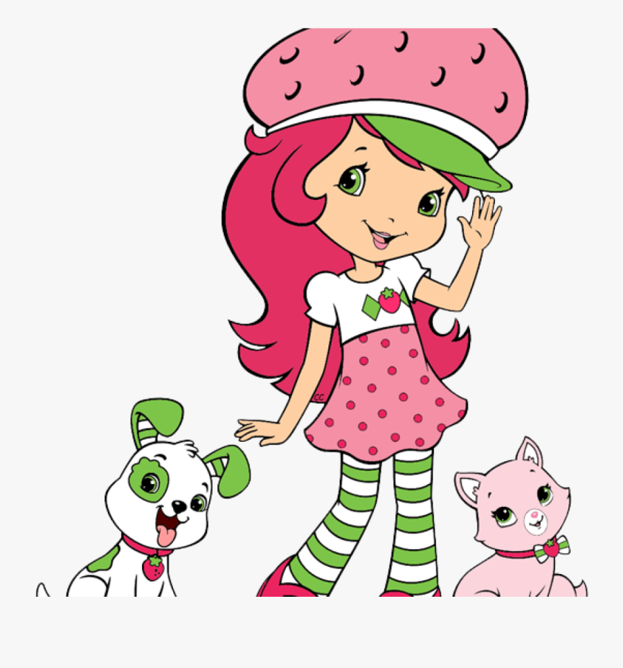 Strawberry Shortcake Clipart Strawberry Shortcake Berry - Strawberry Shortcake Cartoon Custard, Transparent Clipart