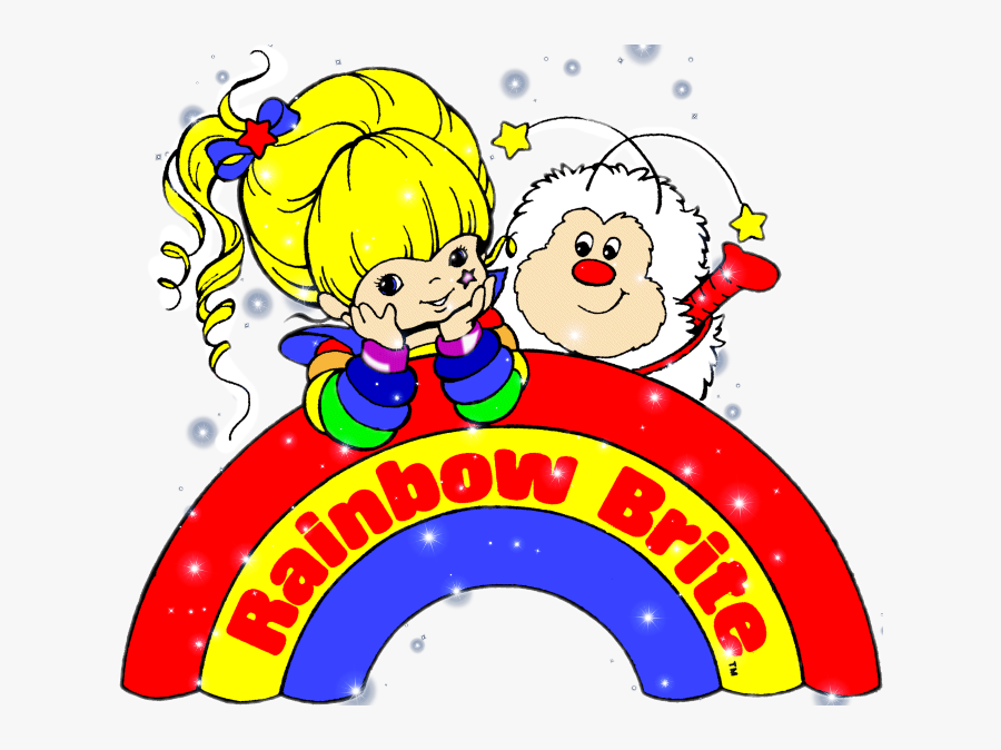 #rainbow #scrainbow #rainbowbrite #cartoon #cute #rainbowbright - Rainbow Brite Logo, Transparent Clipart