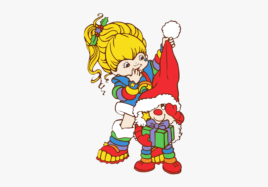 Rainbow Brite Christmas, Transparent Clipart