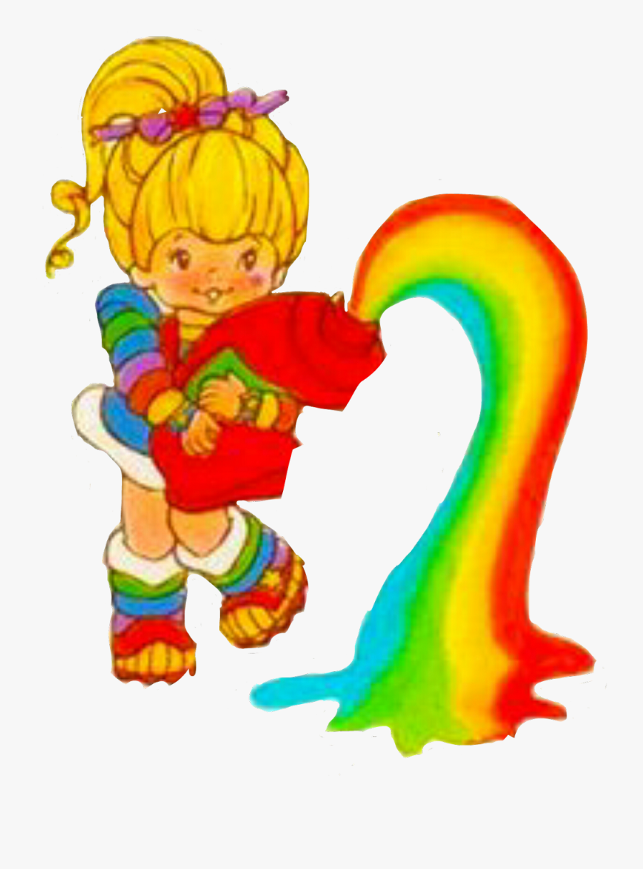 #rainbow #rainbowbrite - 1980s Rainbow, Transparent Clipart