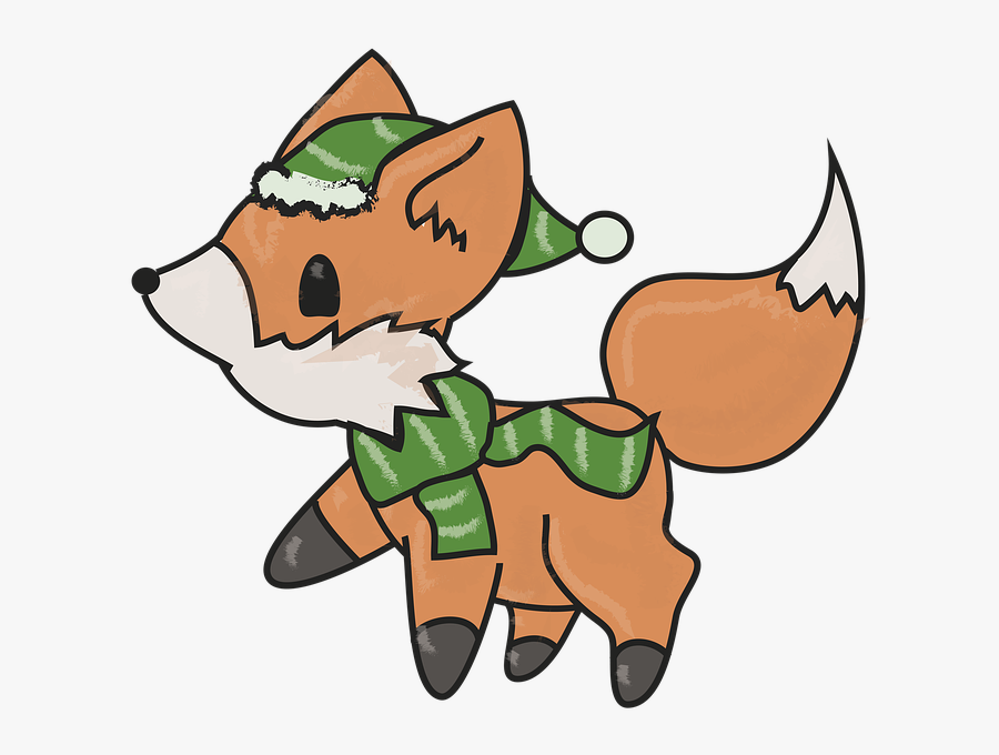 Fuchs, Winter, Winter Motif, Animal World, Animals - Cartoon, Transparent Clipart