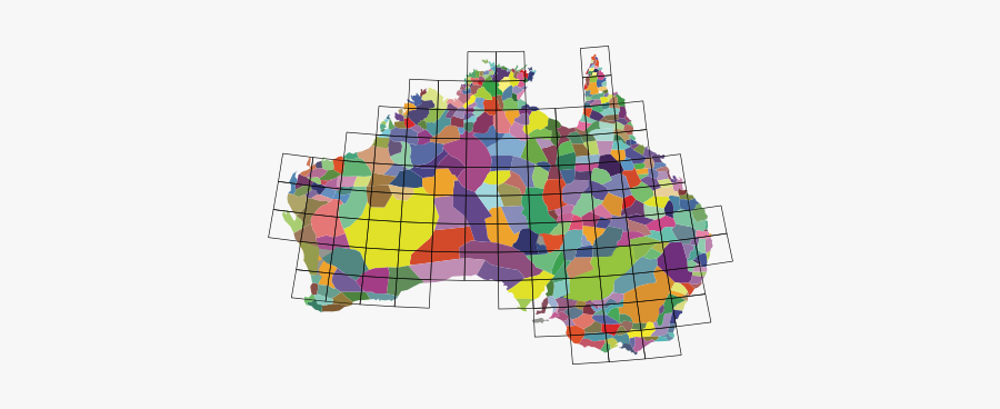 Language Map Of Australia, Transparent Clipart
