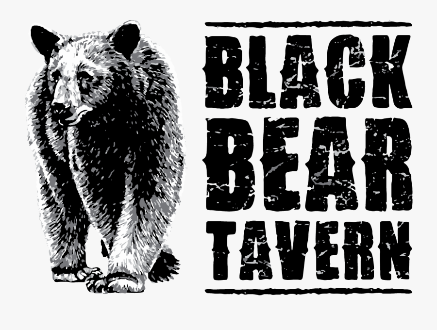 Clip Art Tavern Colebrook Nh At - Grizzly Bear, Transparent Clipart