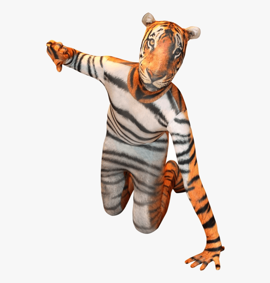 Tiger Morphsuit, Transparent Clipart
