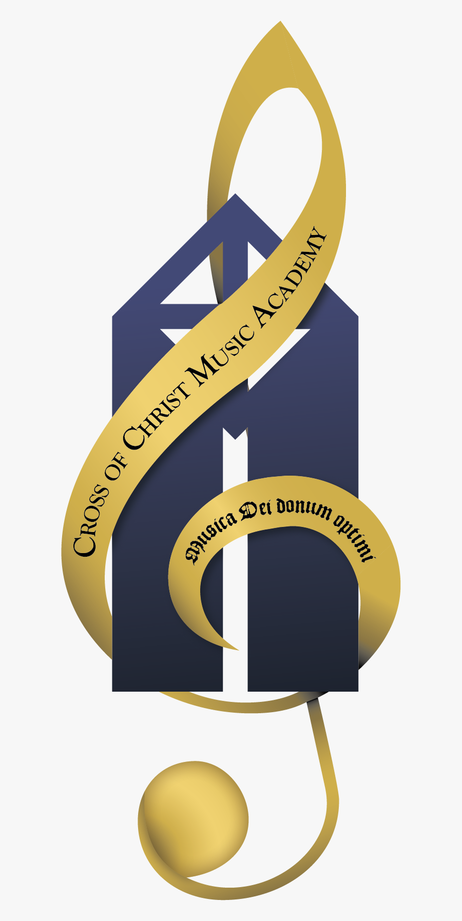 Musical Clipart Religious Music - Music Christ Logo, Transparent Clipart