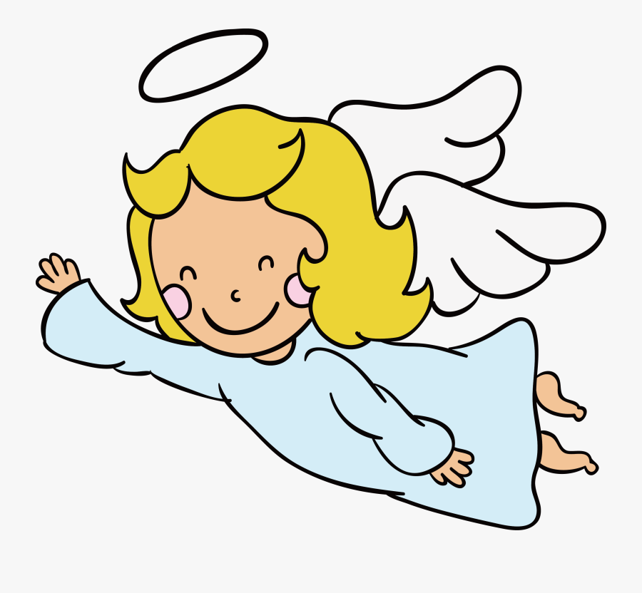 Flight Angel Clip Art - Flying Angel Png Clip Art, Transparent Clipart