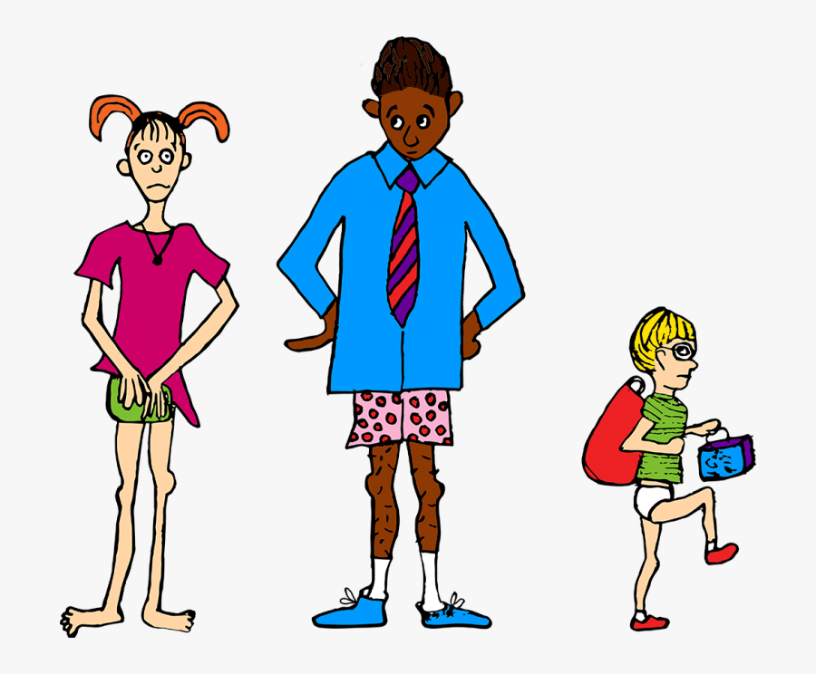 “because No One Should Leave Home Without Pants On - Cartoon, Transparent Clipart