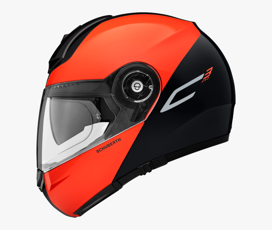 Split Orange - Schuberth C3 Pro Gravity Blue, Transparent Clipart