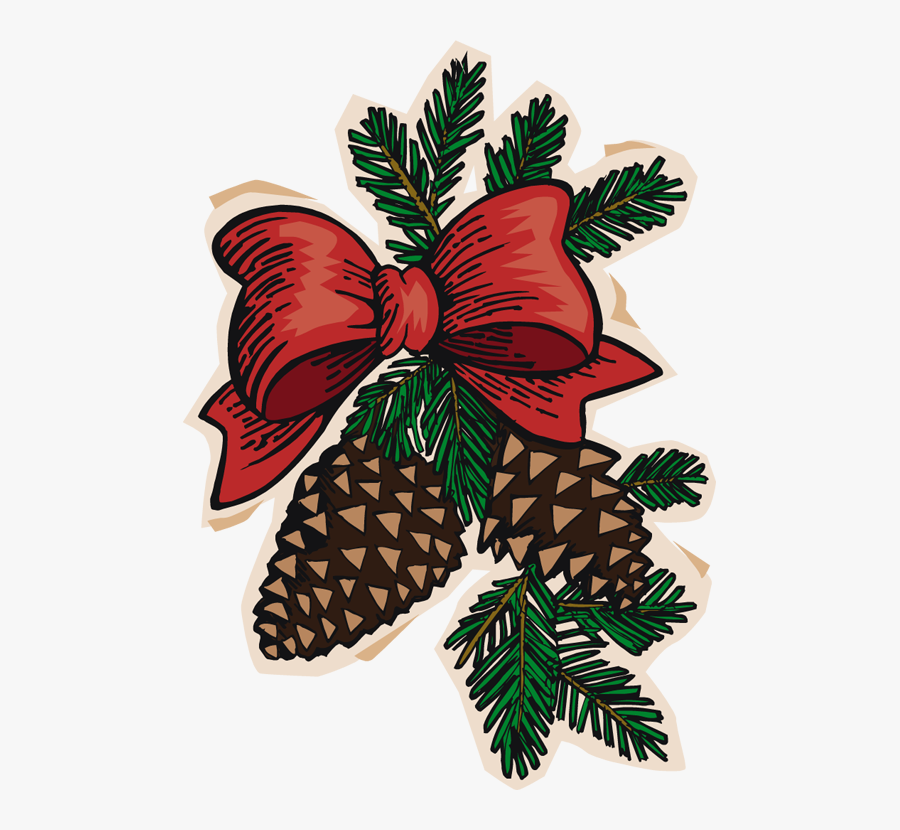 Clip Art Pine Cone - Christmas Pine Cones, Transparent Clipart