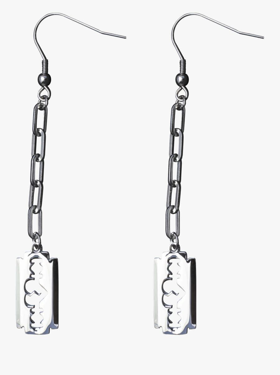 Transparent Broken Cassette Tape Clipart - Earrings, Transparent Clipart