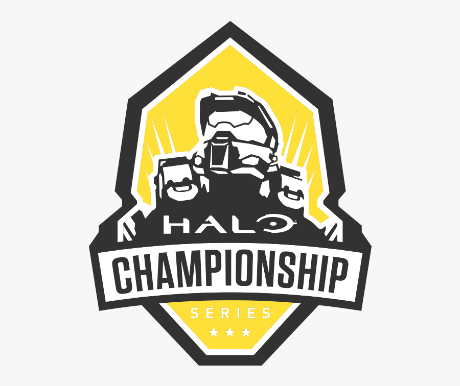 Halo Championship Series Logo, Transparent Clipart