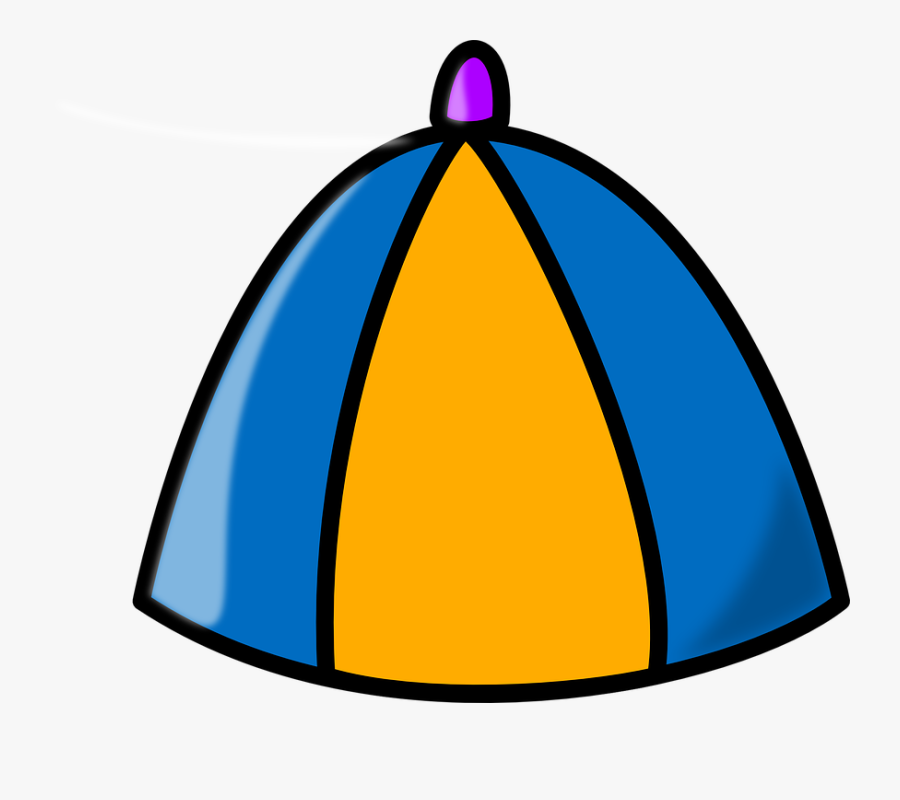 Capped Clipart Cool Hat - Propeller Hat Clipart, Transparent Clipart