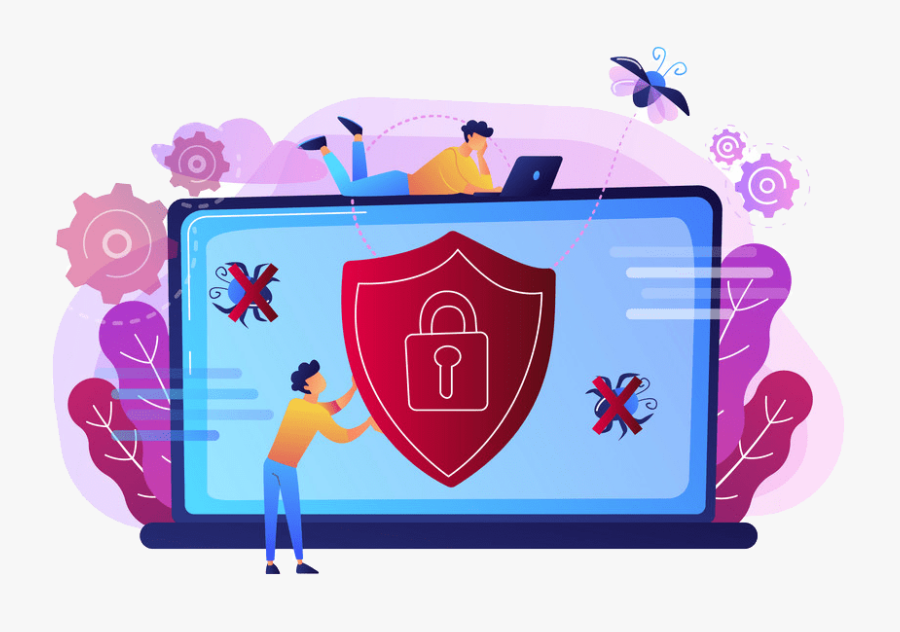 Anti Virus Vector, Transparent Clipart