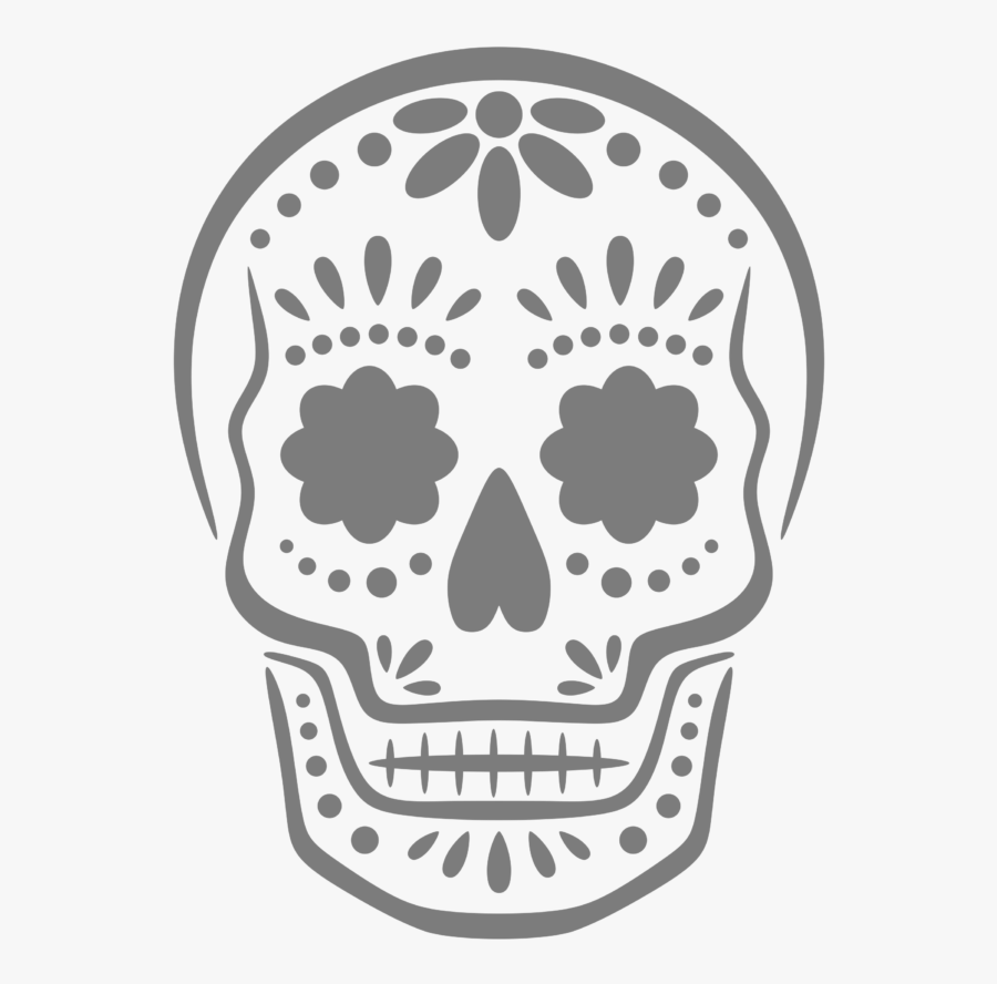 Transparent Pumpkin Head Png - Easy Sugar Skull Pumpkin Carving Stencils, Transparent Clipart