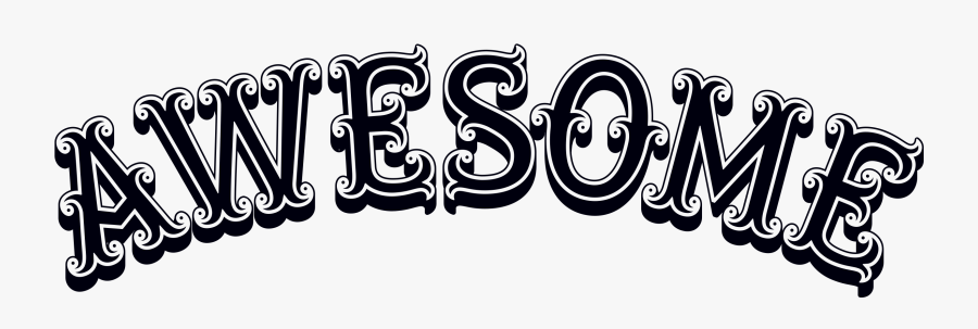 Calligraphy, Transparent Clipart