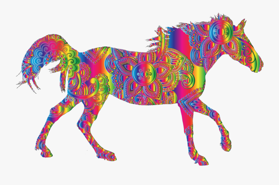 Horse,art,pack Animal - Animal Silhouette Transparent Background, Transparent Clipart