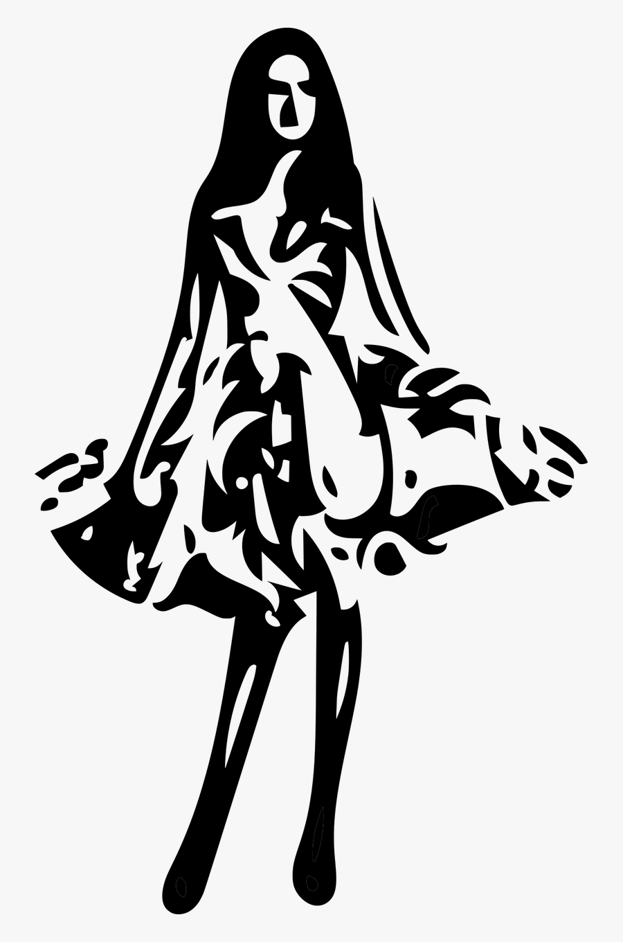 Vector Woman Fashion - Logo Cewek, Transparent Clipart