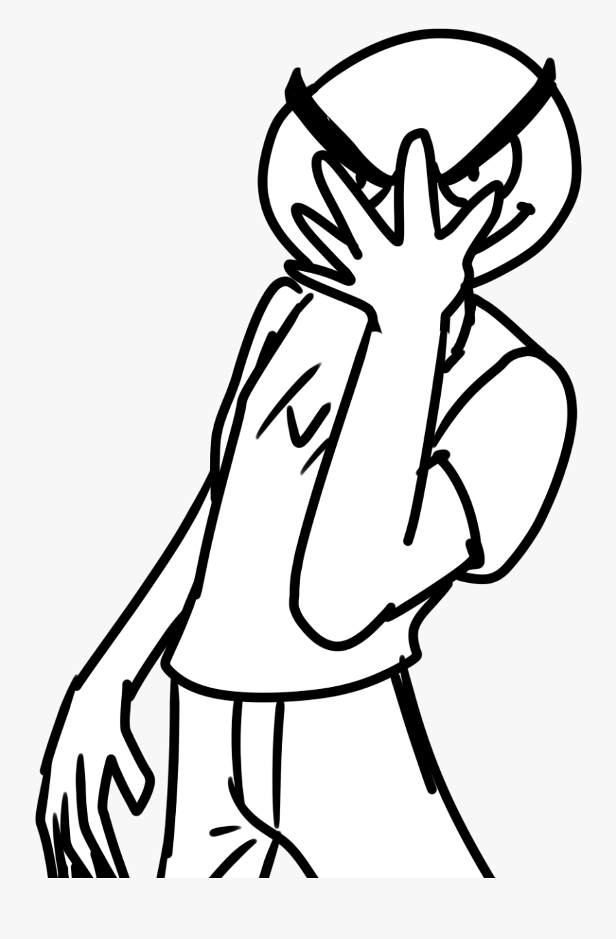 Clip Art White Black Black And White Mammal Line Art - Line Art, Transparent Clipart