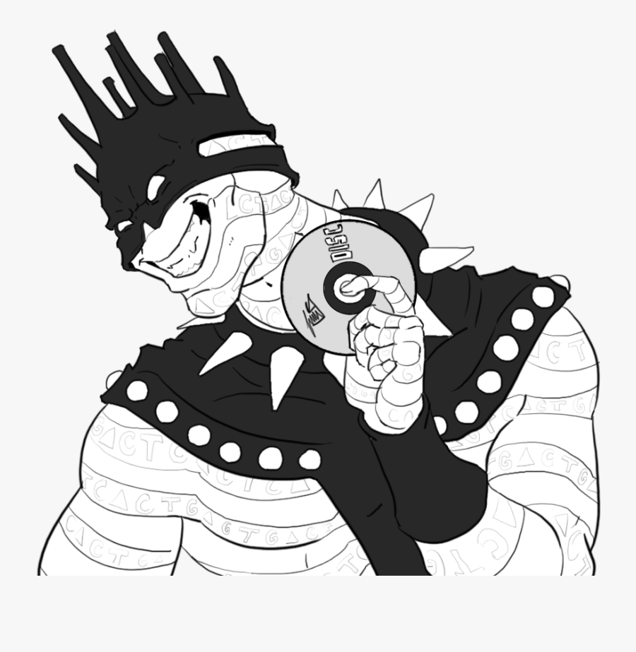 Black Black And White Cartoon Fictional Character Head - Our Class Birthdays Chalkboard Mini Bulletin Board, Transparent Clipart