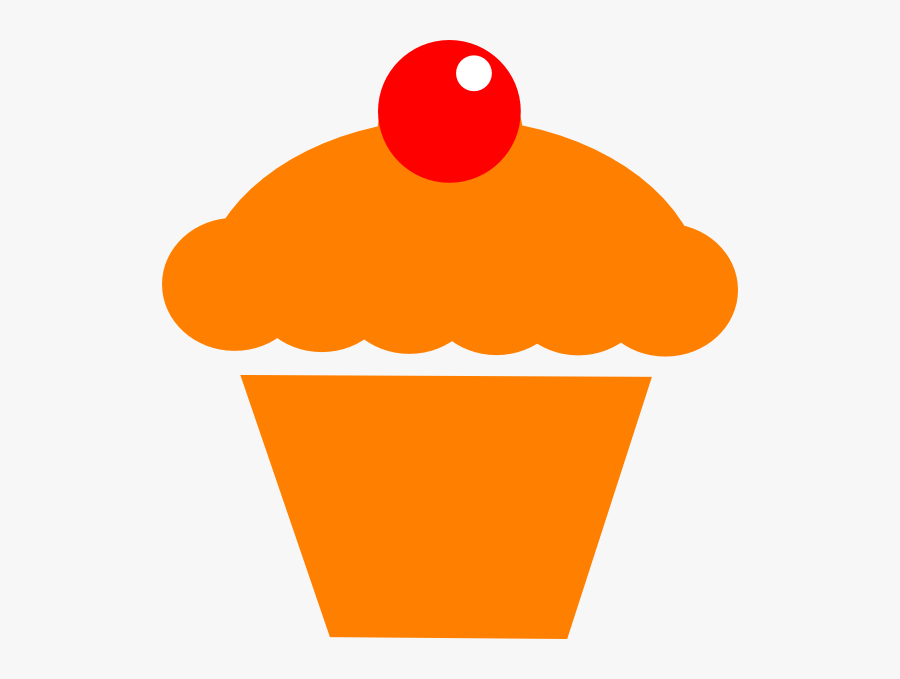 Clip Art Cupcake Image Silhouette Portable Network - Red Cupcake Clipart, Transparent Clipart