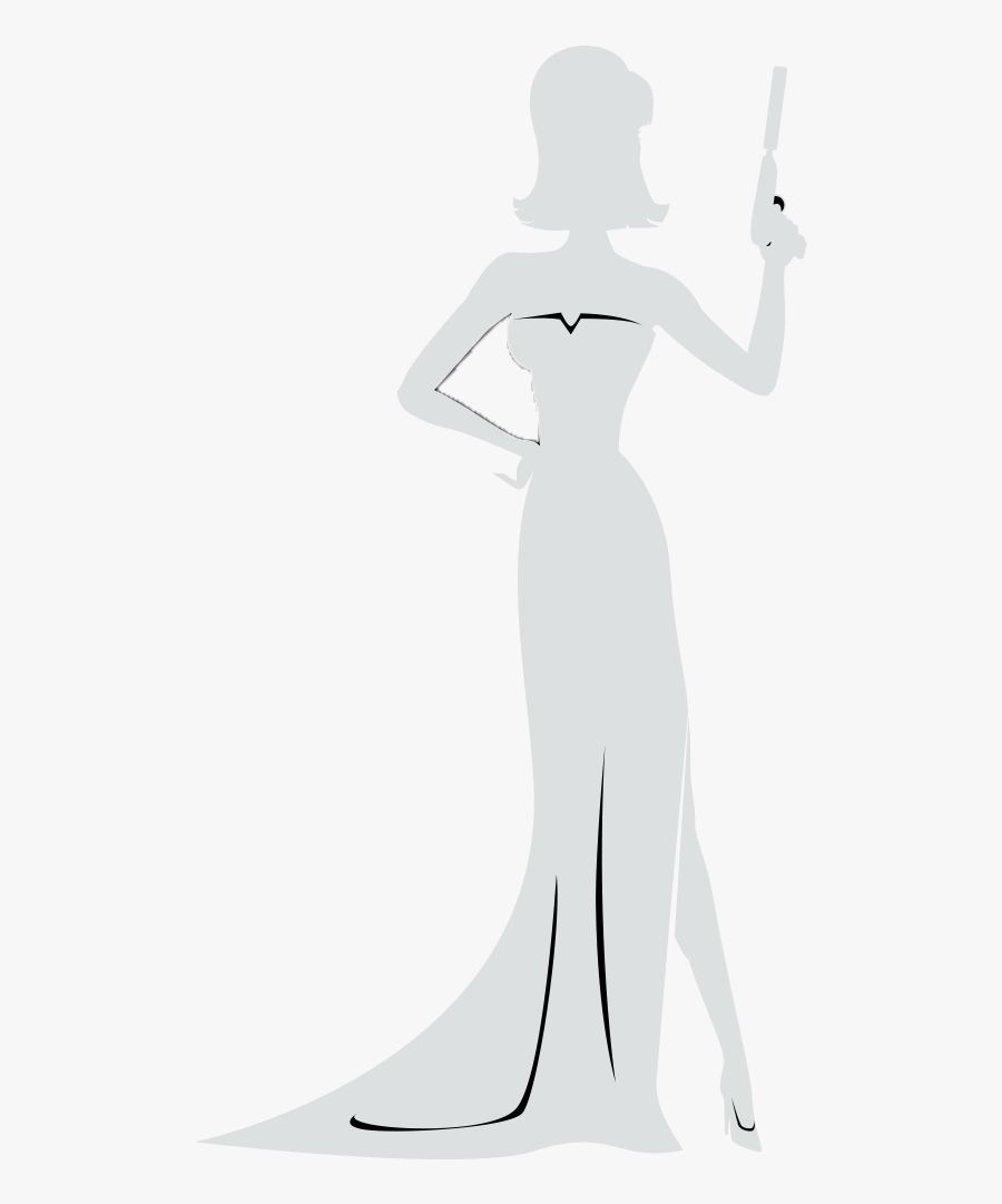 Silhouette - Spy Transparent Silhouette, Transparent Clipart