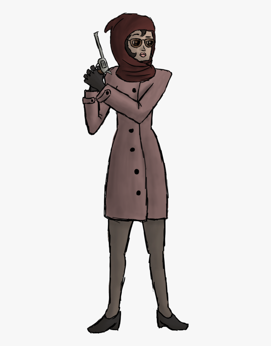 Female Spy By Apekatt12 - Cartoon, Transparent Clipart