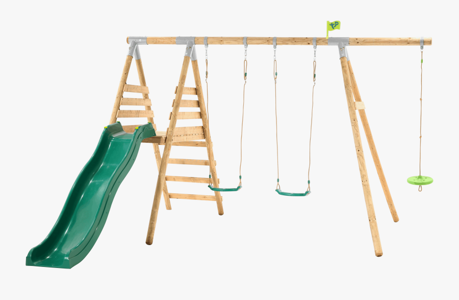Transparent Swingset Clipart Black And White - Nest Swing And Slide Set, Transparent Clipart