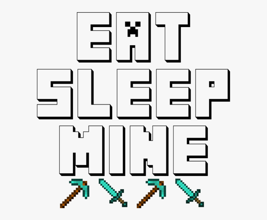 Minecraft Diamond Pickaxe - Minecraft Diamond Sword, Transparent Clipart