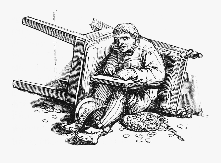 Transparent Evil Clipart Black And White - Avaricia Png, Transparent Clipart