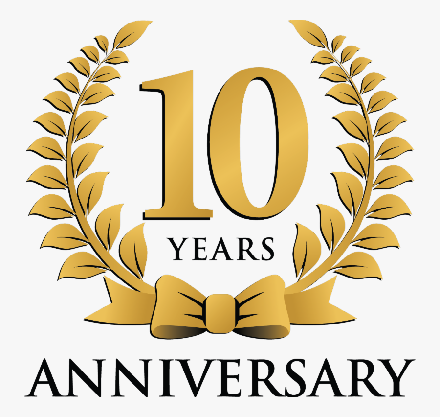 1st Anniversary Logo Png, Transparent Clipart