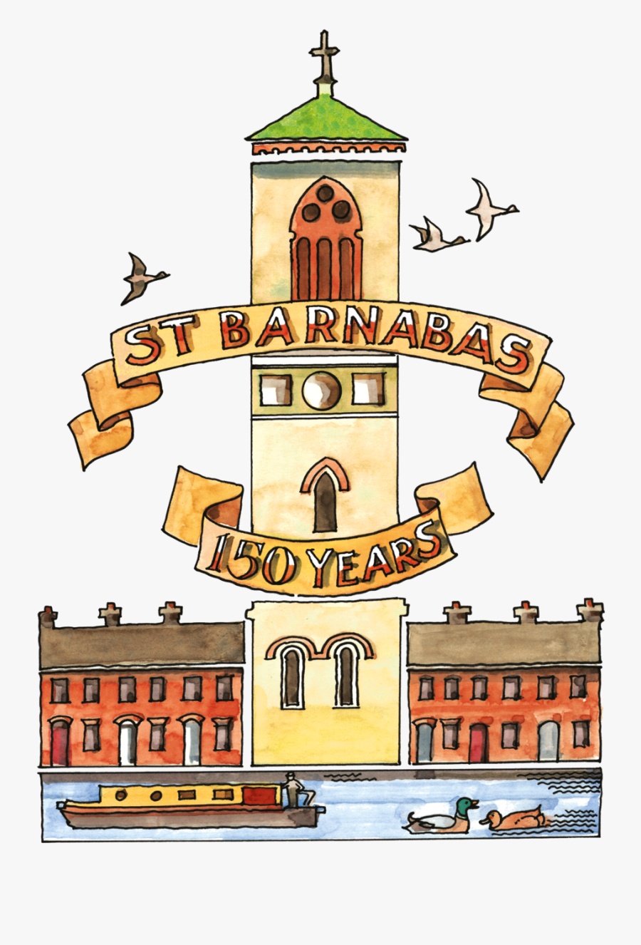 Pastoral Anniversary Clipart, Transparent Clipart