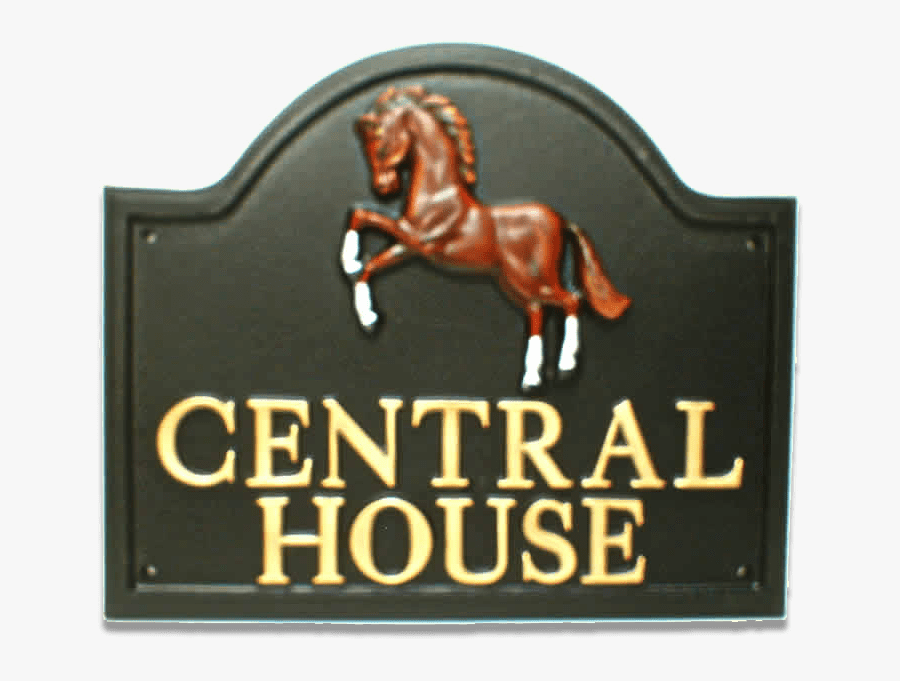 Transparent Rearing Horse Png - Label, Transparent Clipart