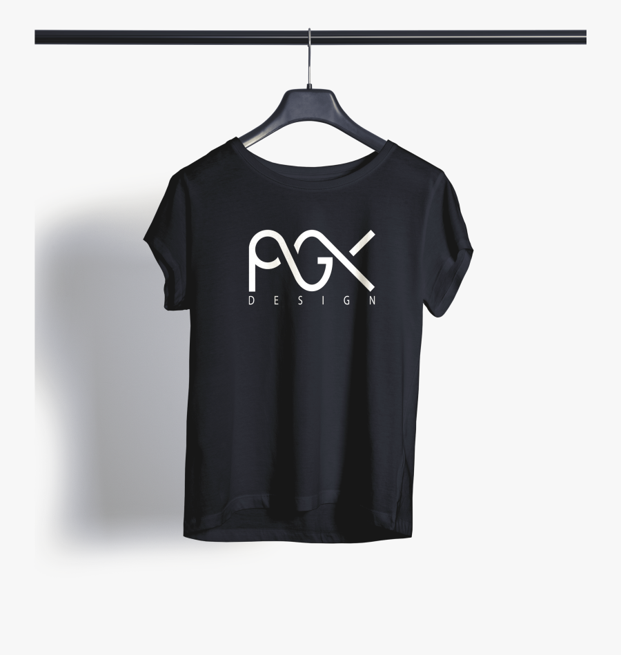 Clip Art Black T-shirt Mockup, Transparent Clipart