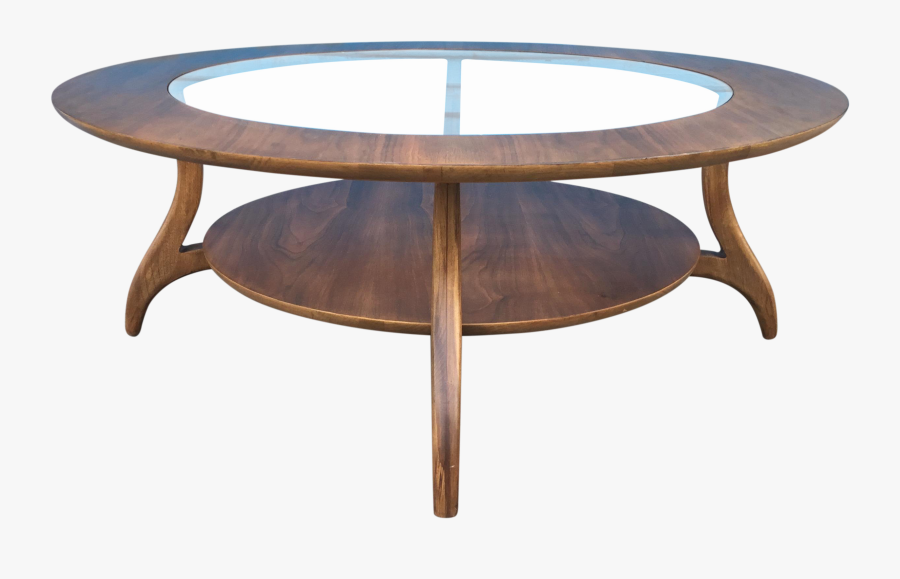 Mid Century Coffee Table Transparent Background - Coffee Table, Transparent Clipart
