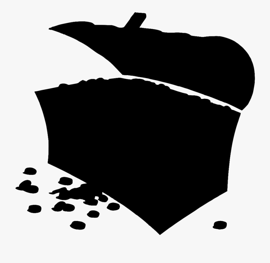 Treasure Silhouette - Illustration, Transparent Clipart