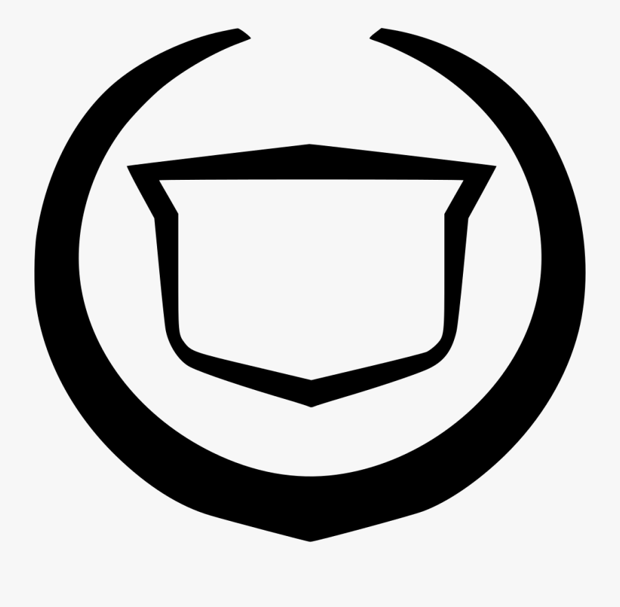 Cadillac Auto Brand Logo Logotype - Cadillac Icon, Transparent Clipart