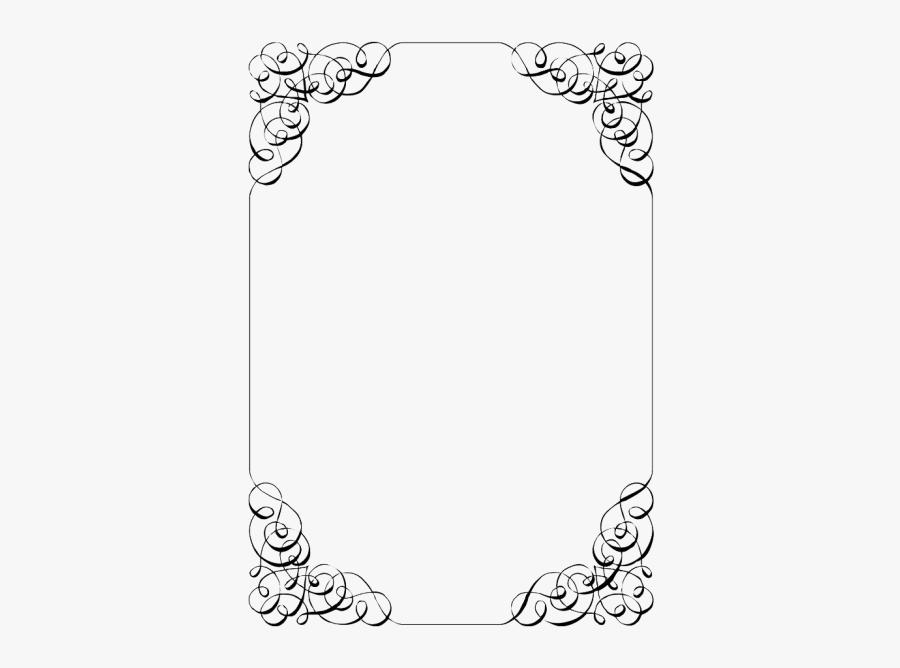 Wedding Invitation Border Png - Blank Template Invitation Design, Transparent Clipart