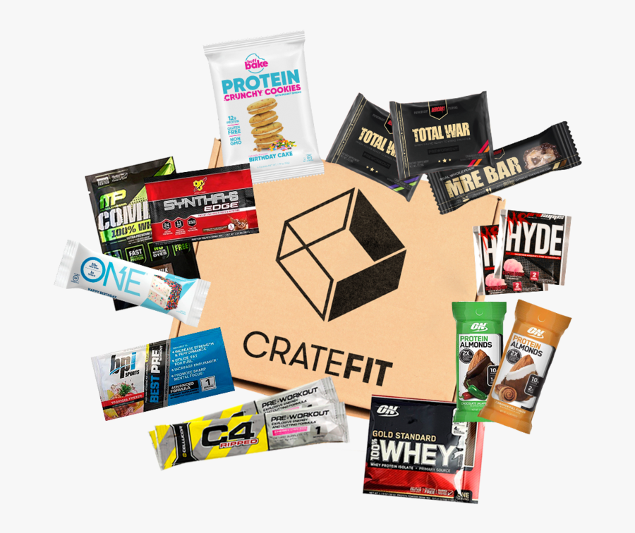 Cratefit - My Swole Mate Box, Transparent Clipart