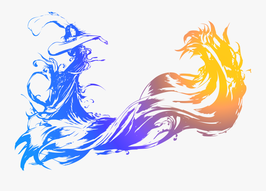 Final Fantasy Clipart Transparent - Yoshitaka Amano Final Fantasy Cover, Transparent Clipart