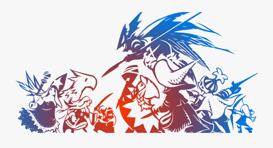 Transparent Fantasy Book Clipart - Final Fantasy Tactics Logo, Transparent Clipart