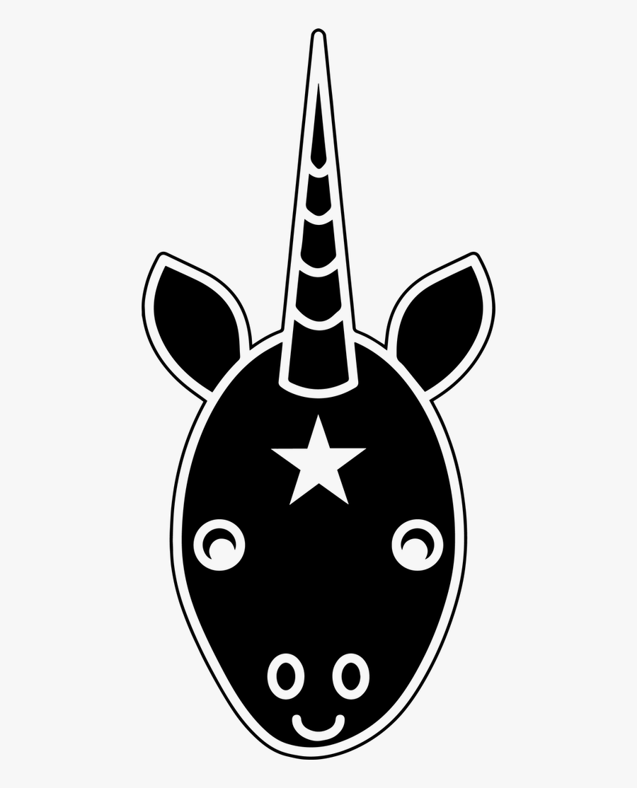 Unicorn Silhouette Fantasy - Unicórnio Silhueta, Transparent Clipart