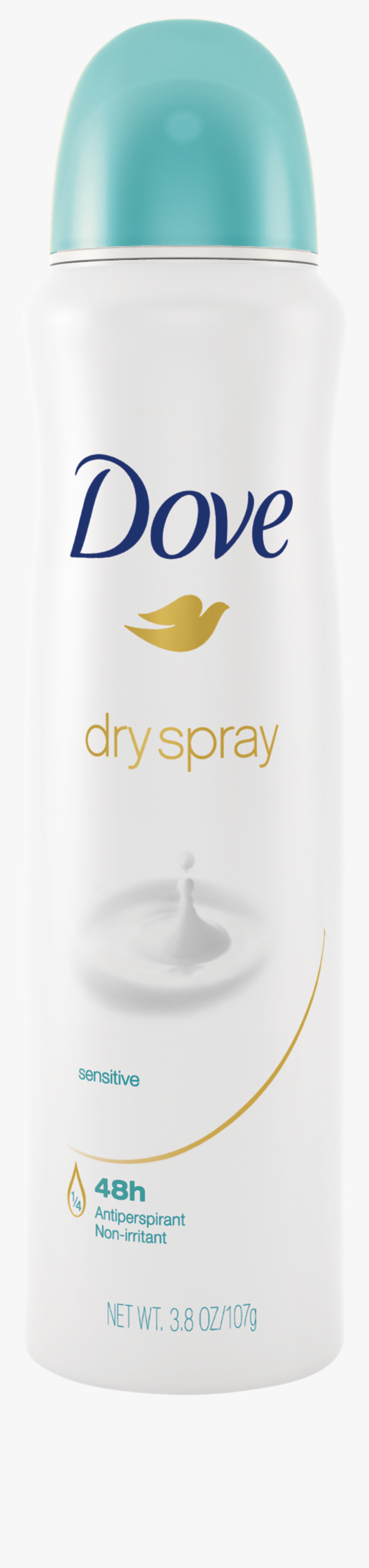 Dove Sensitive Skin Dry - Dove Clear Tone Deodorant Spray, Transparent Clipart